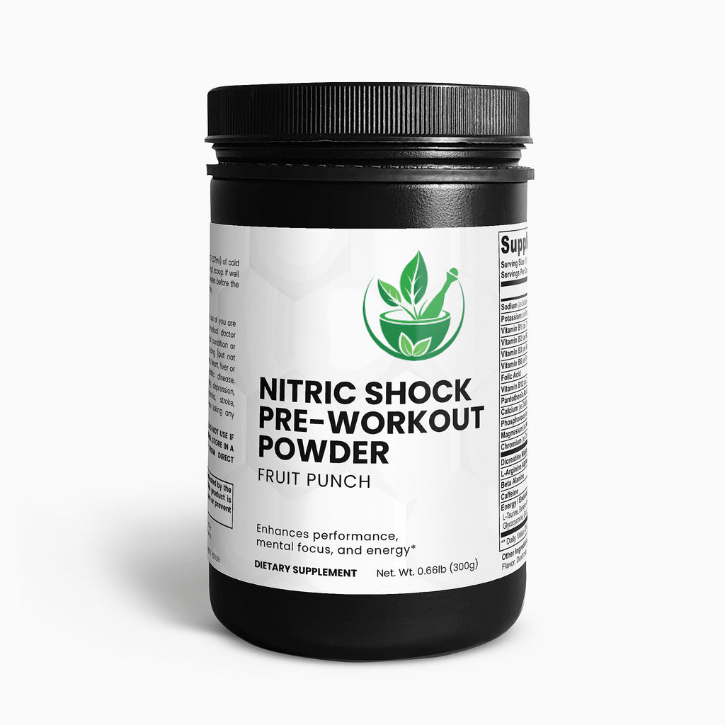 Nitric Shock Pre-Workout Powder (Fruit Punch)