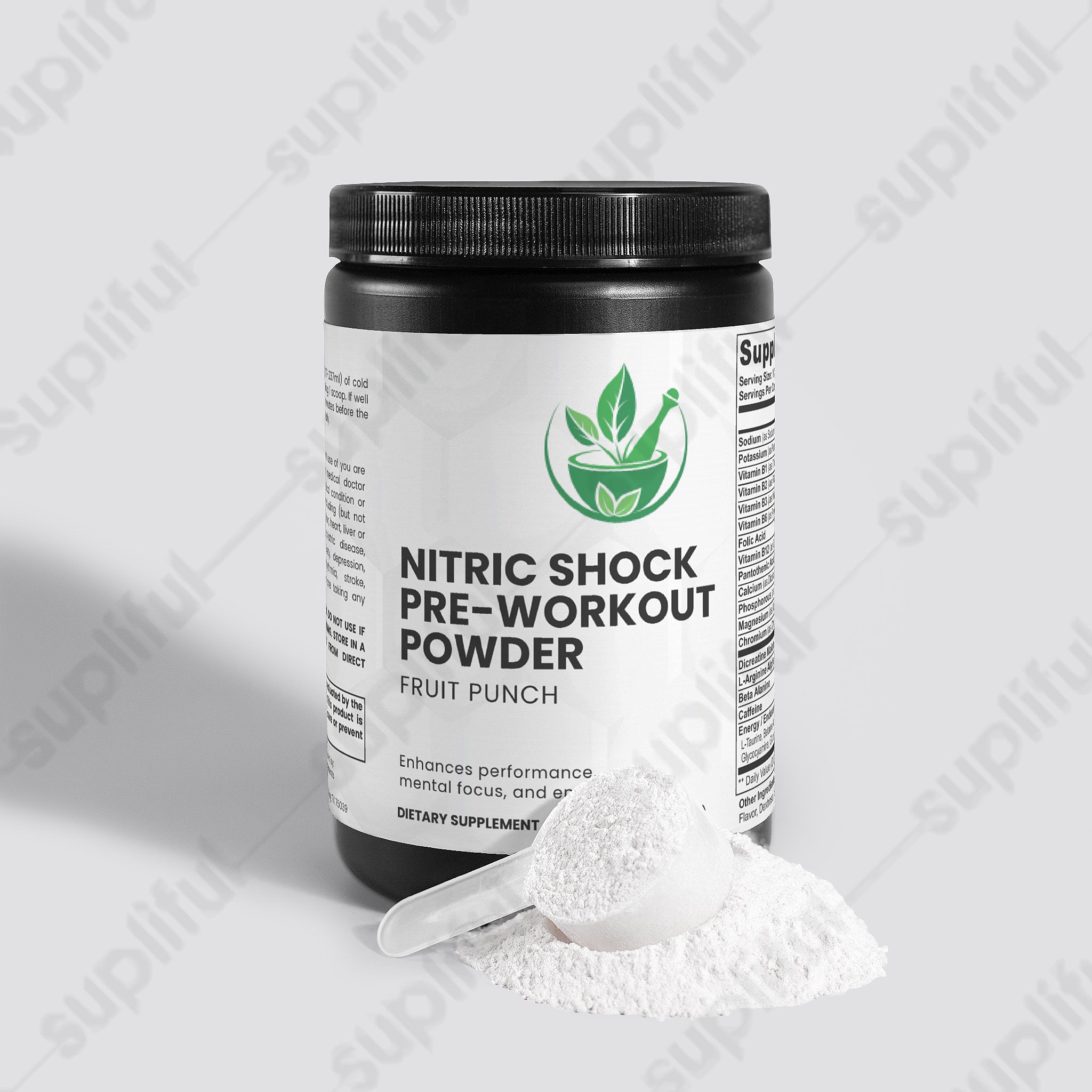 Nitric Shock Pre-Workout Powder (Fruit Punch)
