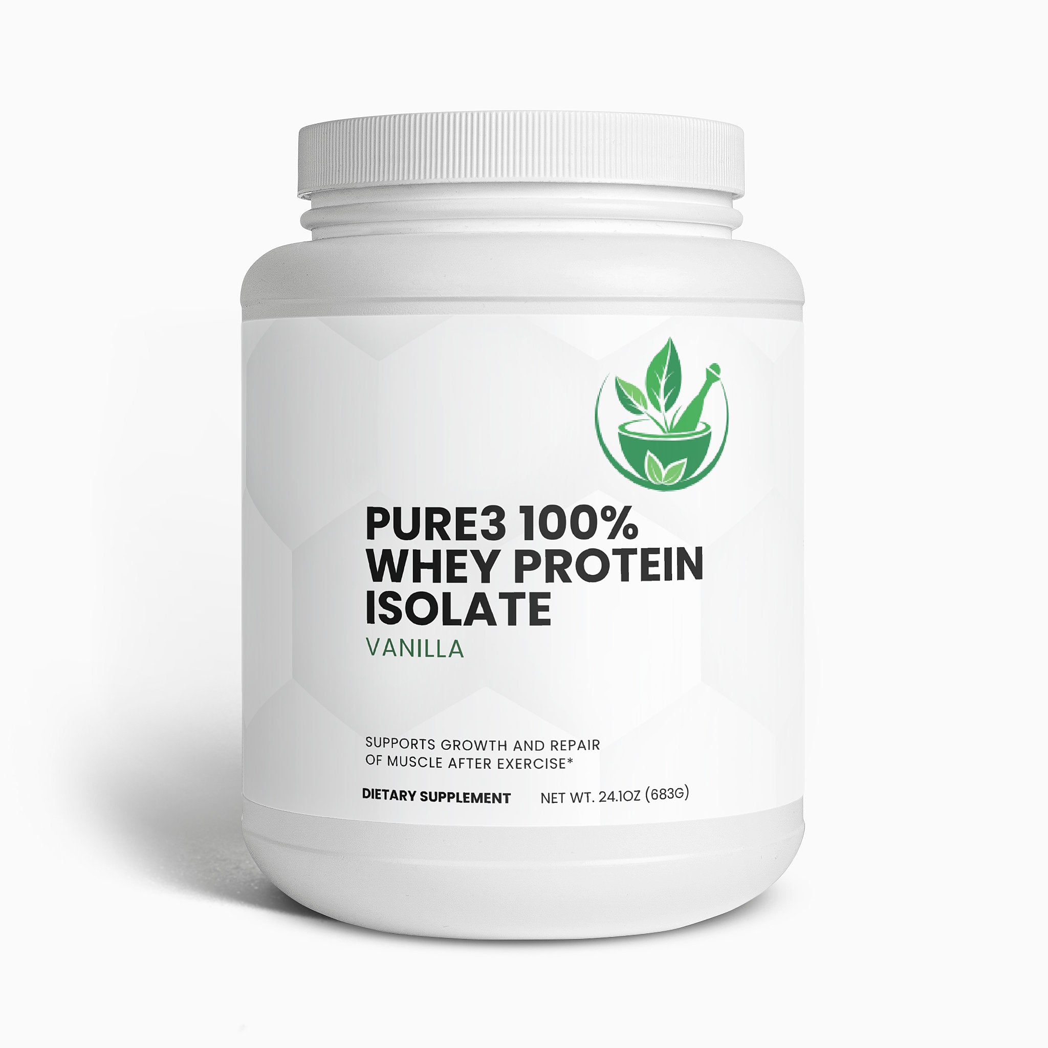 Pure3 100% Whey Protein Isolate (Vanilla)