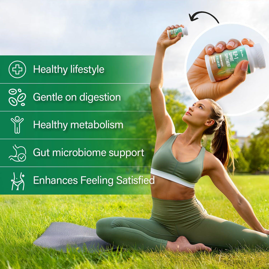 Natural Support Formula | 37 Billion Probiotics – Natural Akkermansia, Chicory Inulin, Berberine - Vitamin D & B2