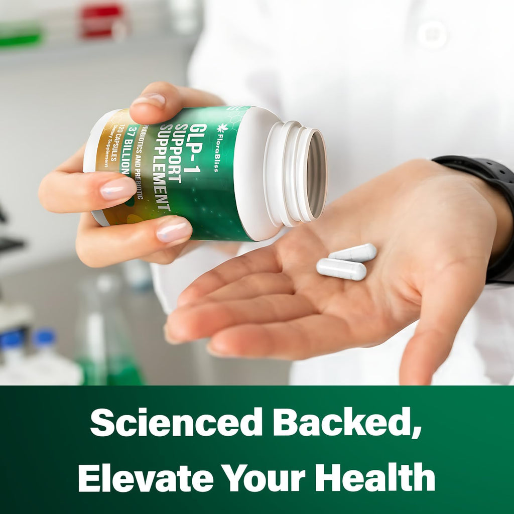 Natural Support Formula | 37 Billion Probiotics – Natural Akkermansia, Chicory Inulin, Berberine - Vitamin D & B2