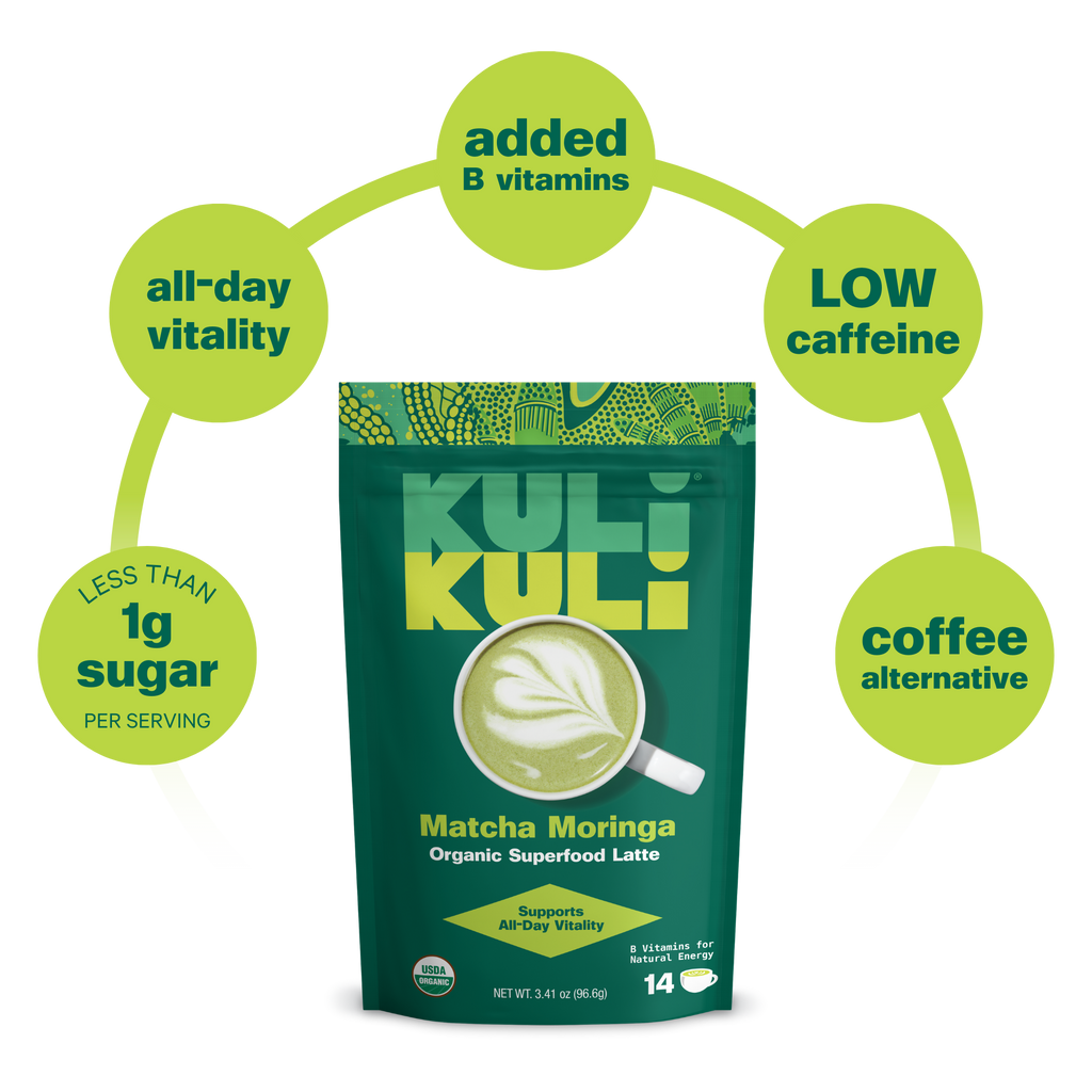Matcha Moringa Superfood Latte