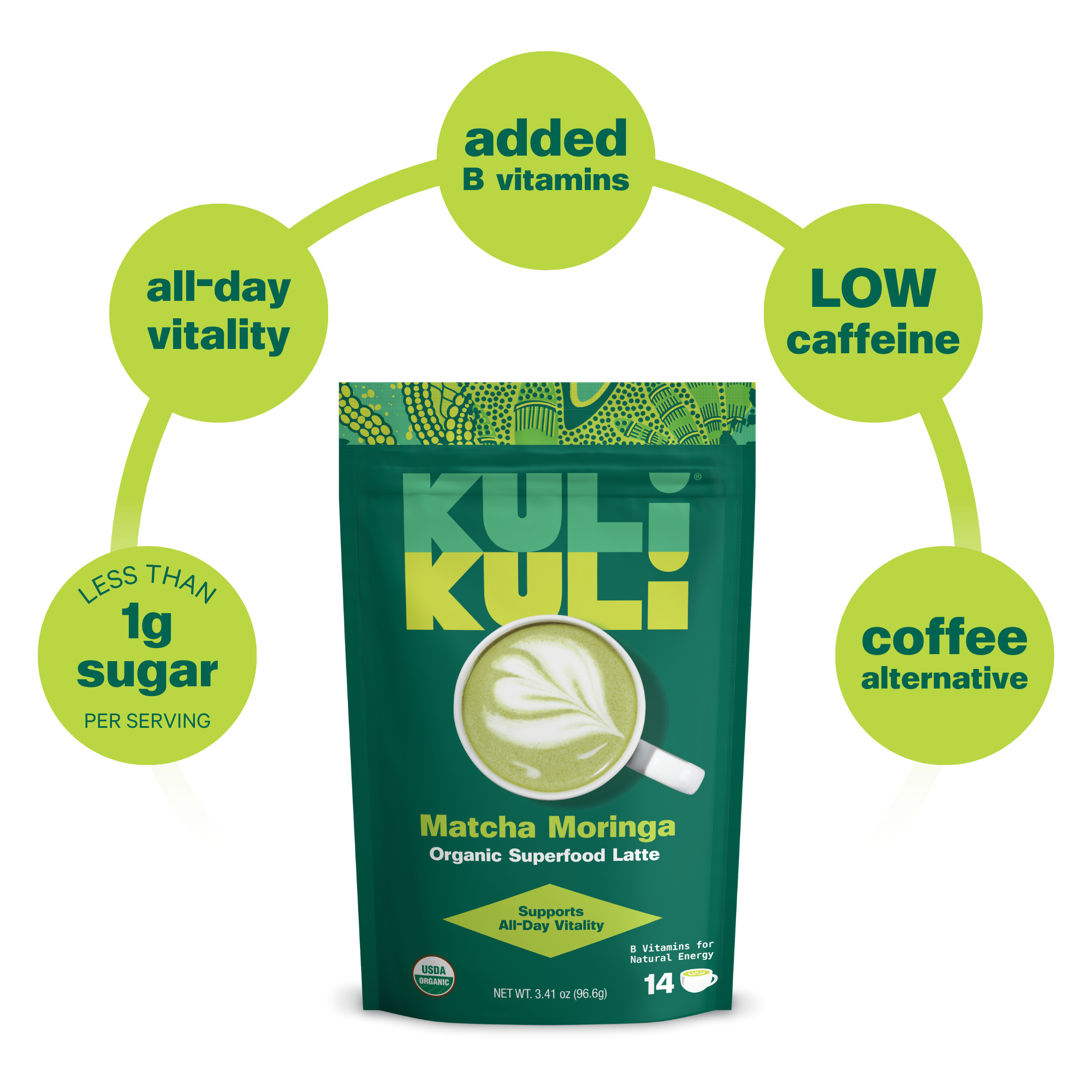 Matcha Moringa Superfood Latte