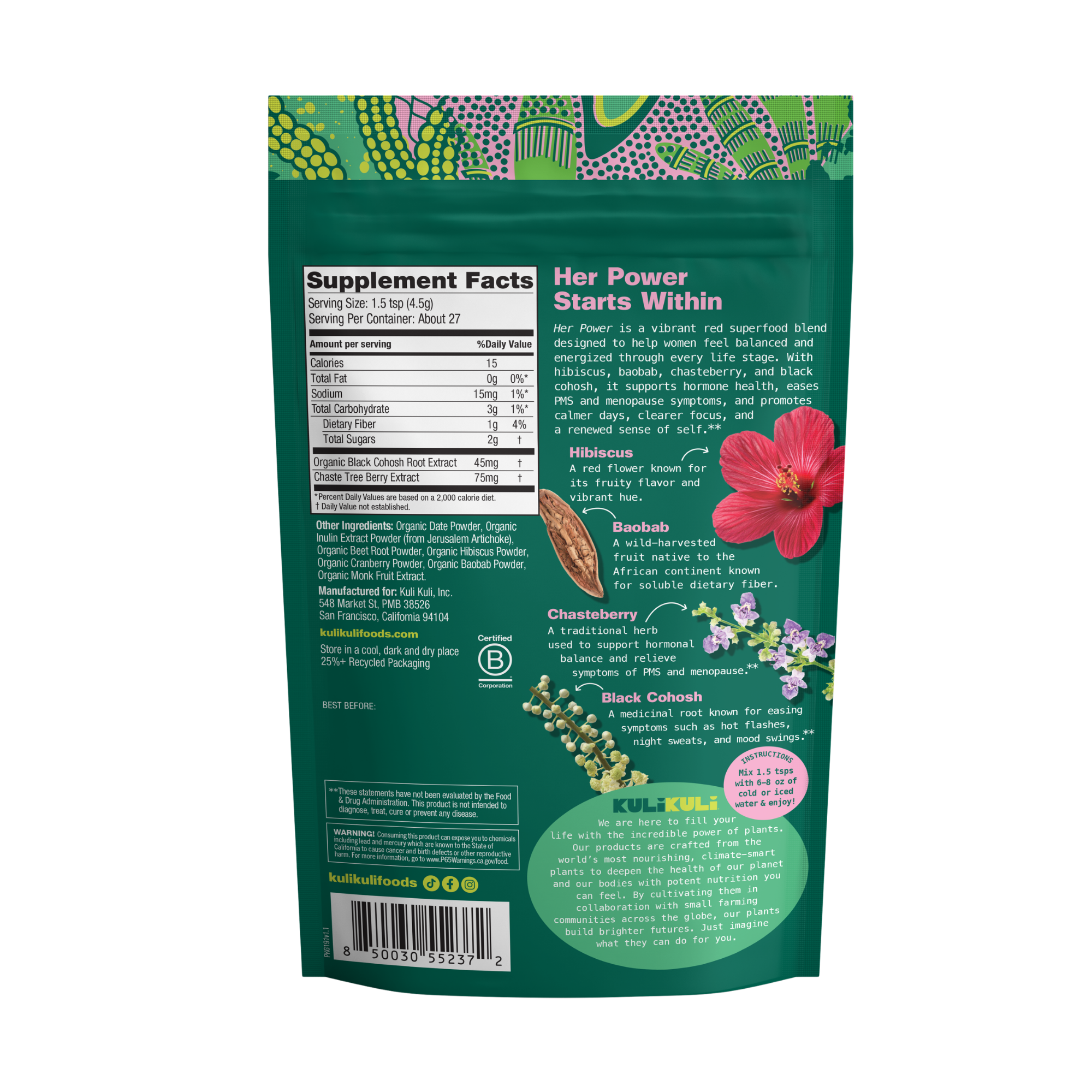 Her Power Superfood Drink Mix