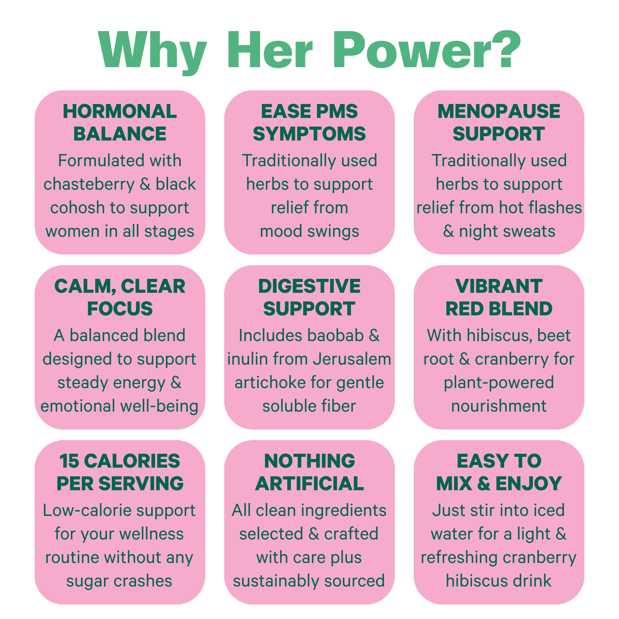 Her Power Superfood Drink Mix