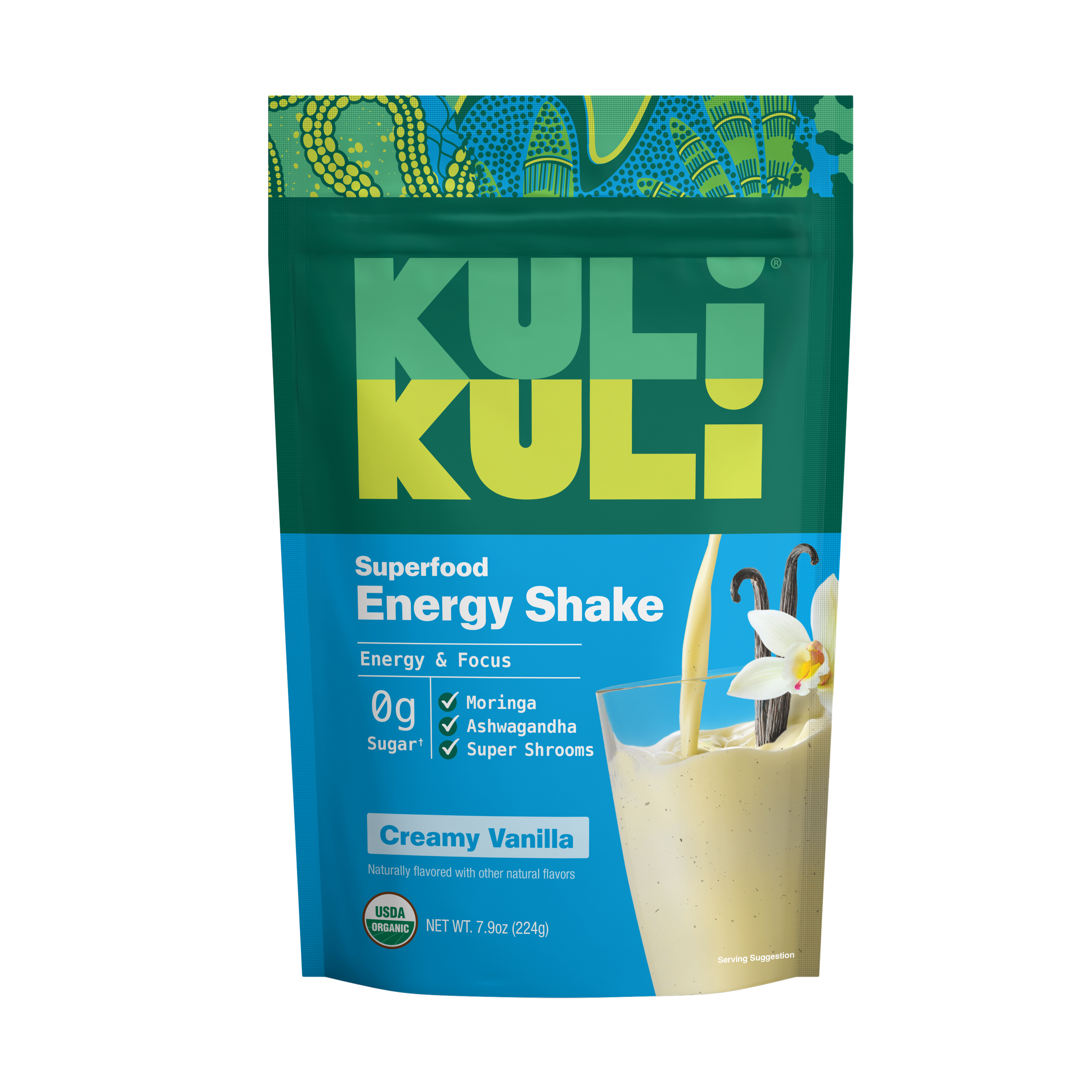 Organic Superfood Energy Shake - Vanilla