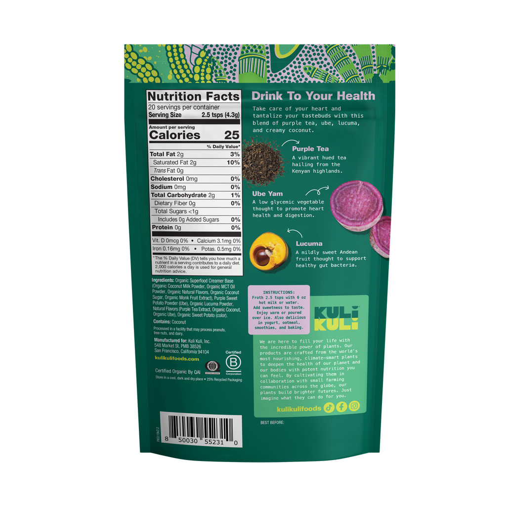 Ube Coconut Superfood Latte