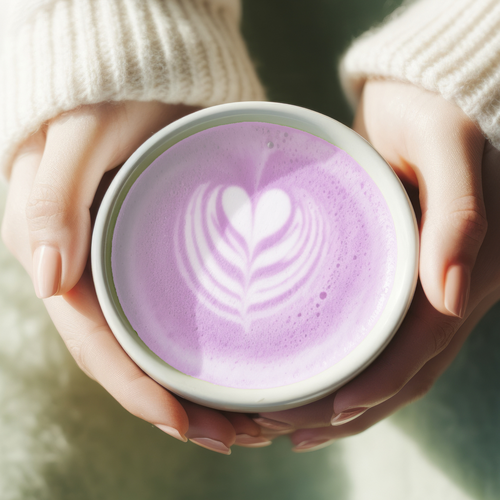 Ube Coconut Superfood Latte