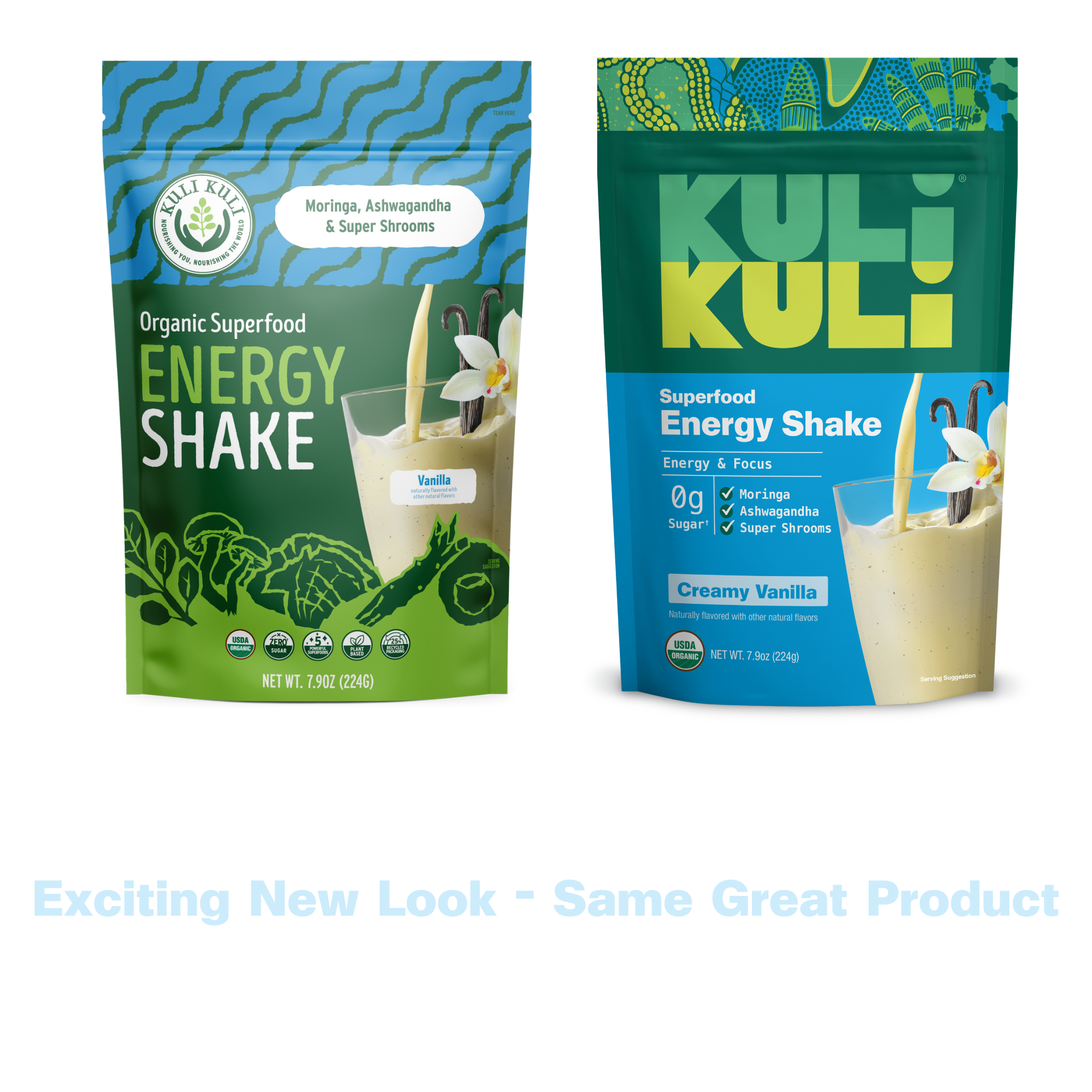 Organic Superfood Energy Shake - Vanilla